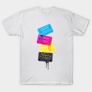 Cassette CMYK T-Shirt